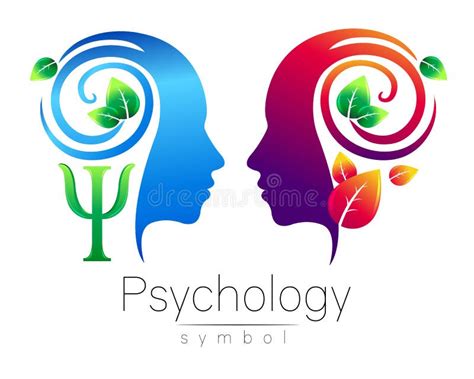 Logotipo Principal Moderno Da Psicologia Ser Humano Do Perfil