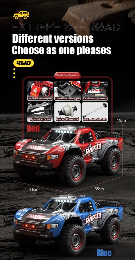 Jjrc Q G Wd Brushed Brushless Rc Car Short Course Vehicle