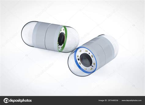 Set Of Capsule Endoscopy Stock Photo By Phonlamai