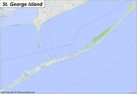 St. George Island Map | Florida, U.S. | Detailed Maps of St. George Island