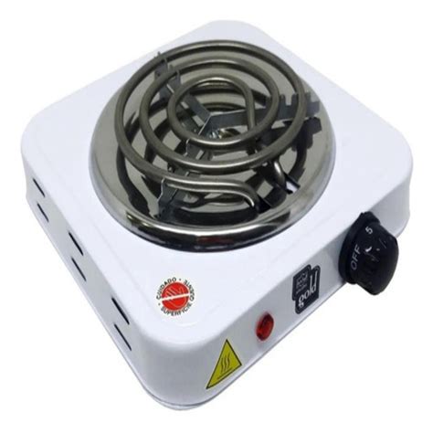 Fogao Portatil 1000W Eletrico Fogareiro Mini Cooktop Camping Praia