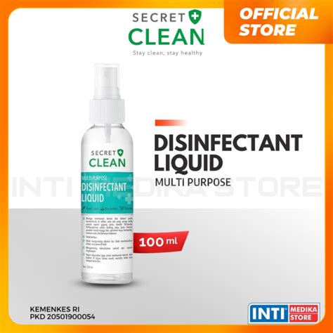 Jual SECRET CLEAN Disinfektan Spray 100 Ml Disinfektan Liquid Spray