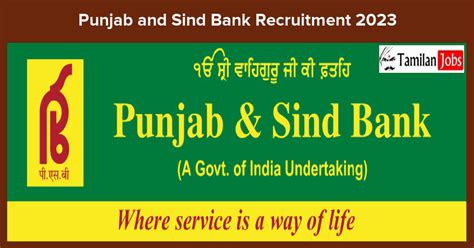 Punjab And Sind Bank Recruitment 2023 Chief Financial Officer Jobs