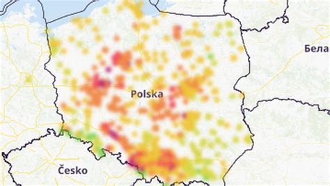 Smog w Polsce 19 grudnia Stan jakość i zanieczyszczenie powietrza