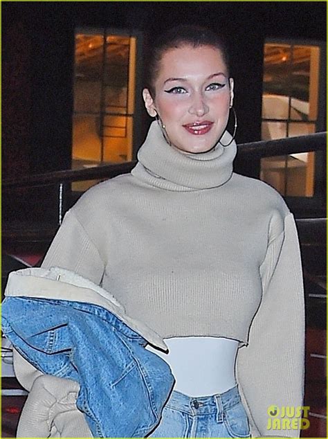 Bella Hadid Steps Back Into The 90s With Denim Outfit Photo 4002398