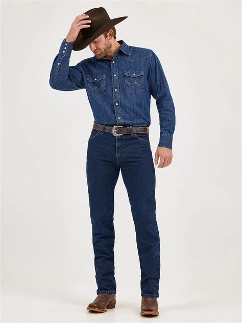 Wrangler® Cowboy Cut® Original Fit Jean | Dark Wash Denim | Wrangler®