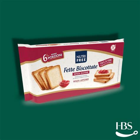 FETTE BISCOTTATE Nutrifree Senza Glutine Uova E Lattosio 25 G CT 48 Pz