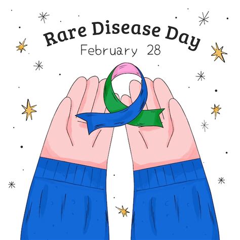 Free Vector Hand Drawn Illustration For Rare Disease Day