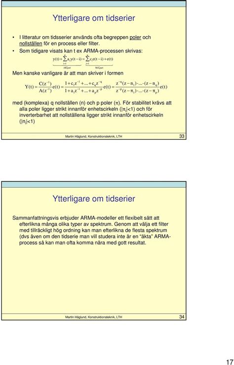 Statistisk Modellering Av Tidsserier Pdf Gratis Nedladdning