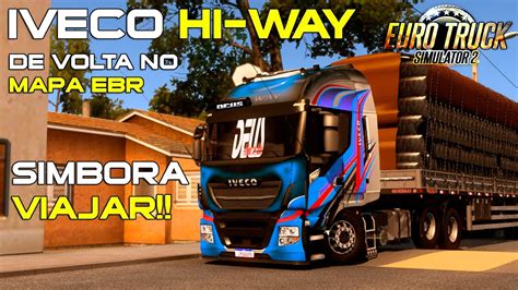 Euro Truck Simulator Iveco Hi Way No Mapa Estradas Do Brasil Ets