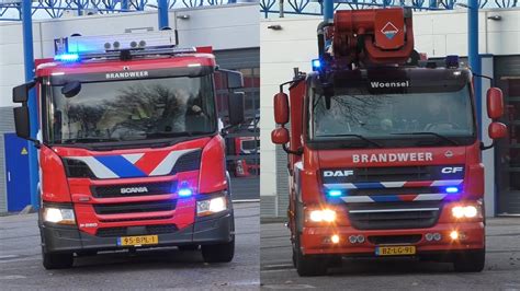 PRIO 1 TS 22 2431 HW 22 2451 Brandweer Eindhoven Woensel Naar