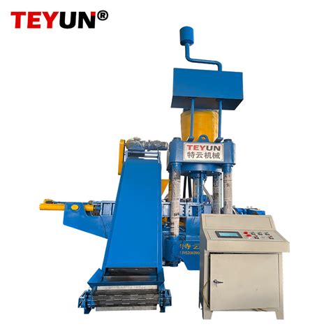 Hydraulic Automatic Feeding Vertical Horizontal Briquette Compactor