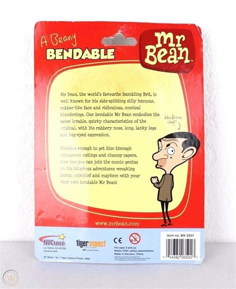 Vintage Mr Bean A Beany Bendable Toy From By Njcroce