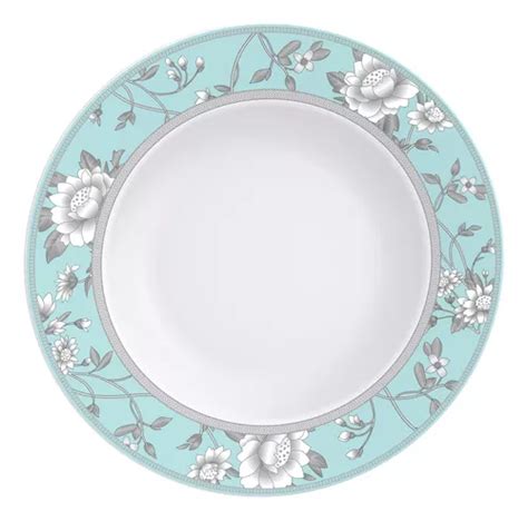 Juego De Platos Planos Helen De Porcelana Tramontina 27 Cm 6 Unidades