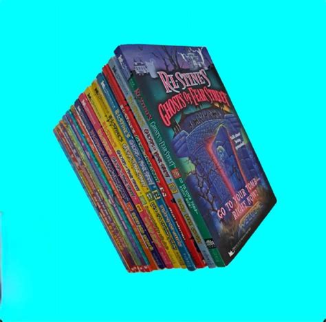 R.L. Stine - Choose Your Scare Ghosts of Fear Street Books - Etsy