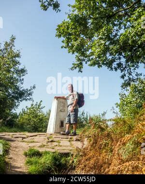 The Trig Point At Raw Head The Highest Point On The Sandstone Trail