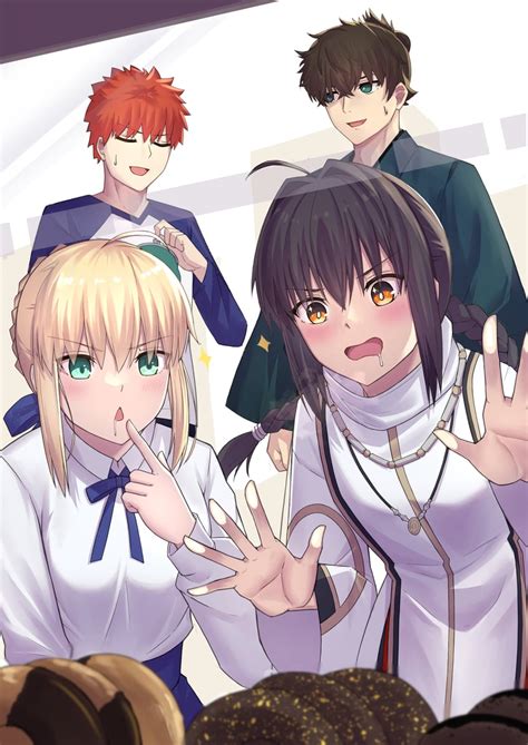 Artoria Pendragon Saber Emiya Shirou Yamato Takeru And Miyamoto