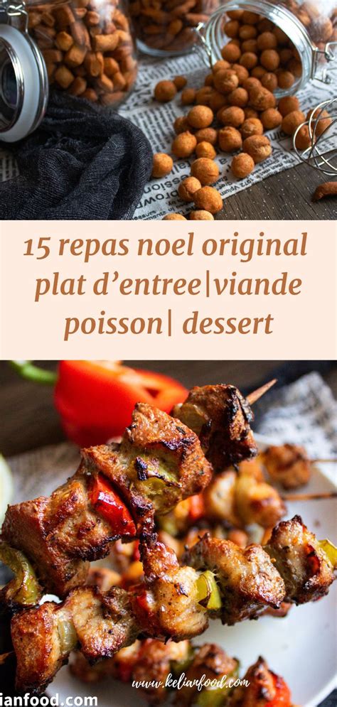 Recettes Pour Repas De Noel Original Facile Plats D Entr E Recette