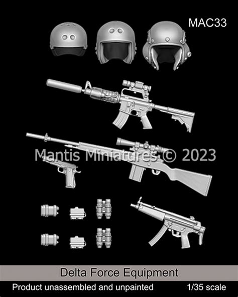 Delta Force Equipment Mantis Miniatures -MAC33