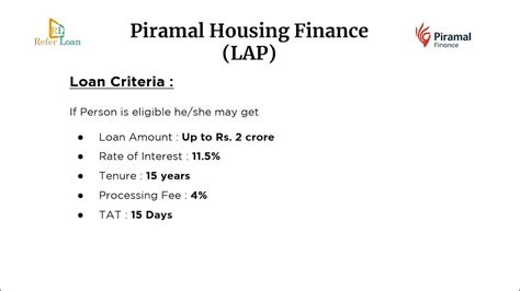 Piramal Housing Finance Loan Against Property Policy In English Youtube