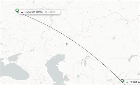 Direct Non Stop Flights From Fergana To Moscow Schedules