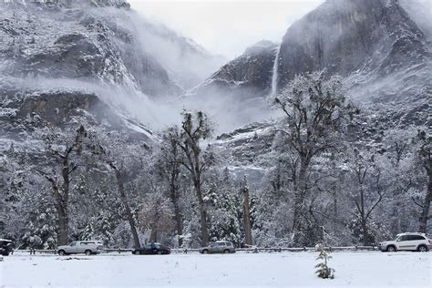 The Yosemite National Park Turns Into A Painterly Picture After A