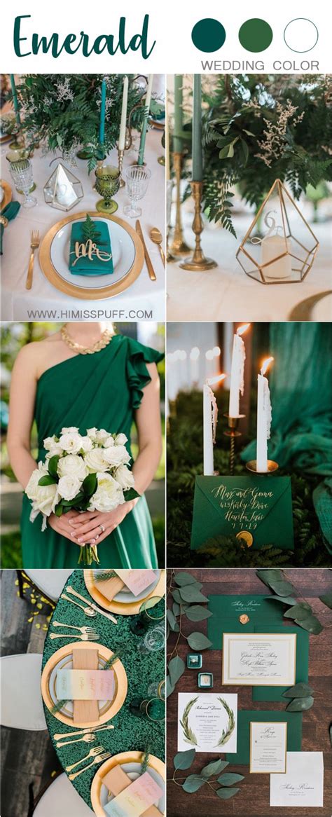 30 Sophisticated Emerald Green Wedding Ideas 2024