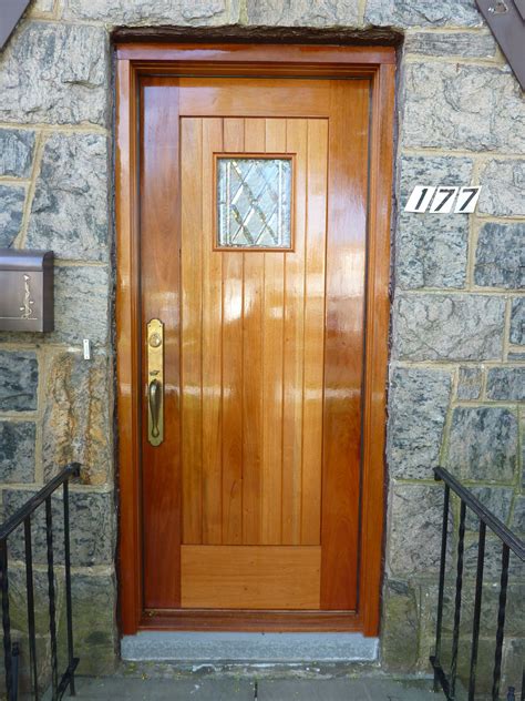 Exterior Glass Panel Door G167 Model Glass Entrance Doors Wood