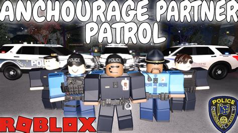 Anchourage Alaska Pd Partner Patrol Roblox Erlc Youtube