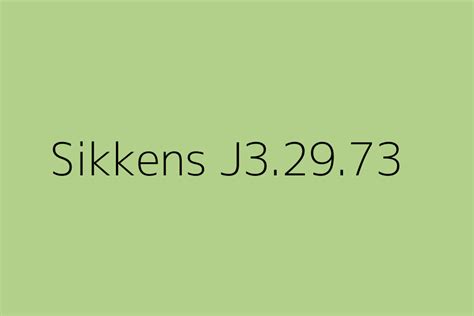 Sikkens J3 29 73 Color Hex Code