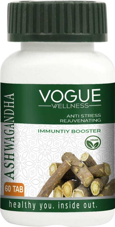 Vogue Wellness Ashwagandha Tablets For Anti Stress Rejuvenates Body