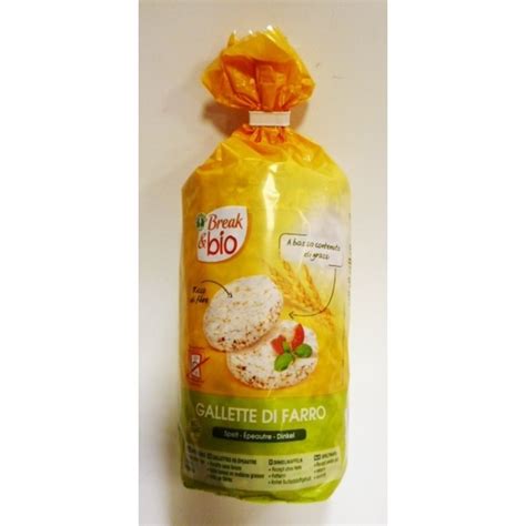 Gallette Di Farro Con Sale Break Bio PROBIOS 100 G Coop Shop