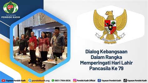 Dialog Kebangsaan Dalam Rangka Memperingati Hari Lahir Pancasila Ke 79