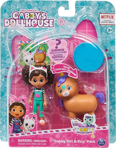 Gabby Girl And Kico The Kittycorn Toy Figures Pack Gabbys Dollhouse Toys Uk Bentzens