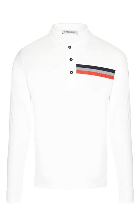 MONCLER ENFANT Kid Tri Collar SS Polo Clothing From Circle Fashion UK