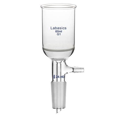 Labasics Borosilicate Glass Buchner Filtering Funnel With Coarse Frit