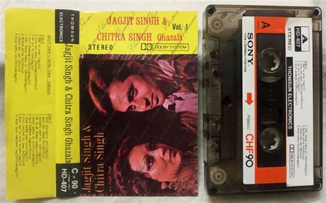 Ghazals Vol 1 Jagjit Singh & Chitra Singh Hindi Audio Cassette - Tamil ...