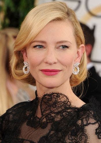 Get The Look: Cate Blanchett's 2014 Golden Globes Romantic Makeup Look - Red Carpet Fashion Awards