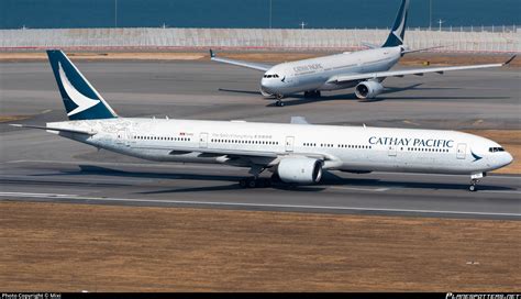 B HNK Cathay Pacific Boeing 777 367 Photo By Mixi ID 1540774