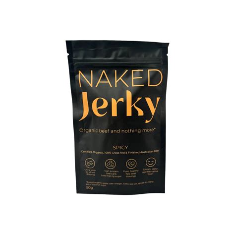 Organic Naked Jerky Spicy G Greensmith Grocers