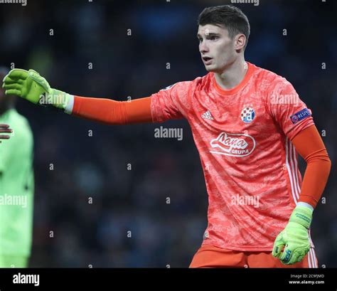 Dinamo Zagreb goalkeeper Dominik Livakovic during the UEFA Champions ...