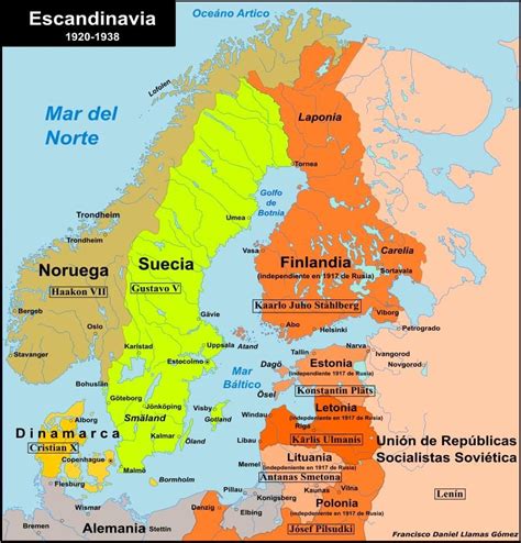 Escandinavia Entre Finlandia Mapa Escandinavia Mapa