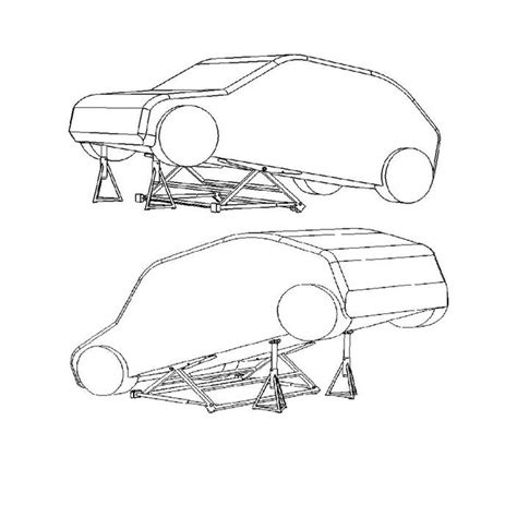 Mini Pont Elevateur Mobile Basculant Pour Levage Auto Kg