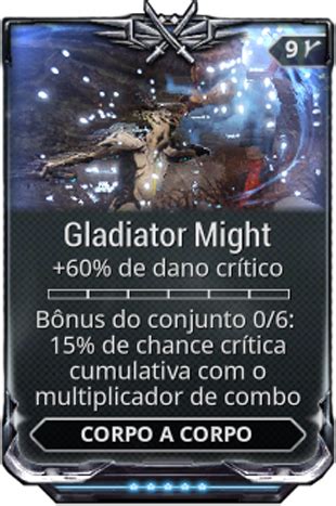 Gladiator Might | WARFRAME Wiki PT-BR | Fandom