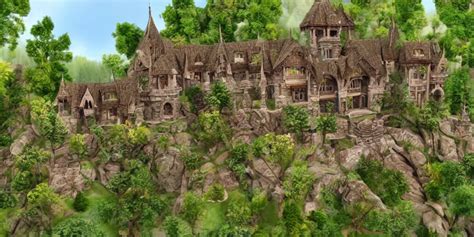 Residence In The Style Of Rivendell Stable Diffusion OpenArt