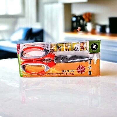 Kitchen Scissors Shears Multifunctional Heavy Duty Meat Fish Bone Prep