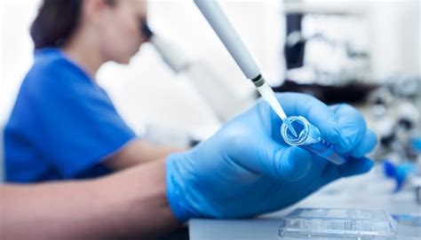 Premium Photo Scientist Hand Holding A Test Tubes Laboratory Research