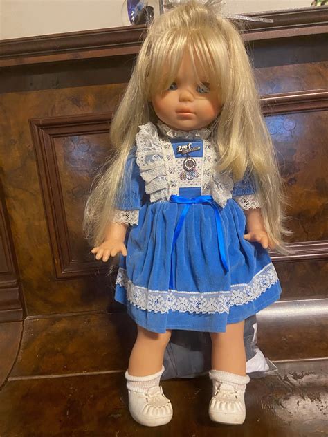 S German Blonde Zapf Doll Etsy Australia