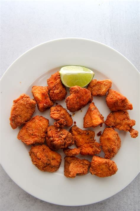 Chicharron de Pollo (Crispy Chicken Bites) - Cooked by Julie