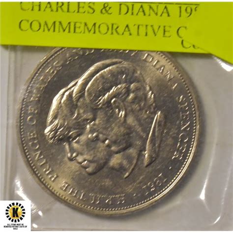 CHARLES & DIANA 1981 COMMEMORATIVE COIN